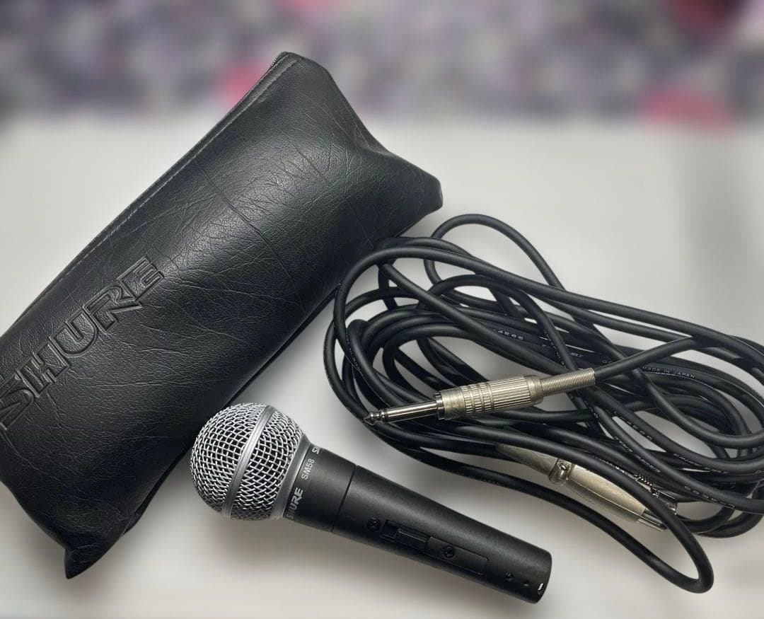 SHURE ボーカル用ダイナミック　マイクロホン