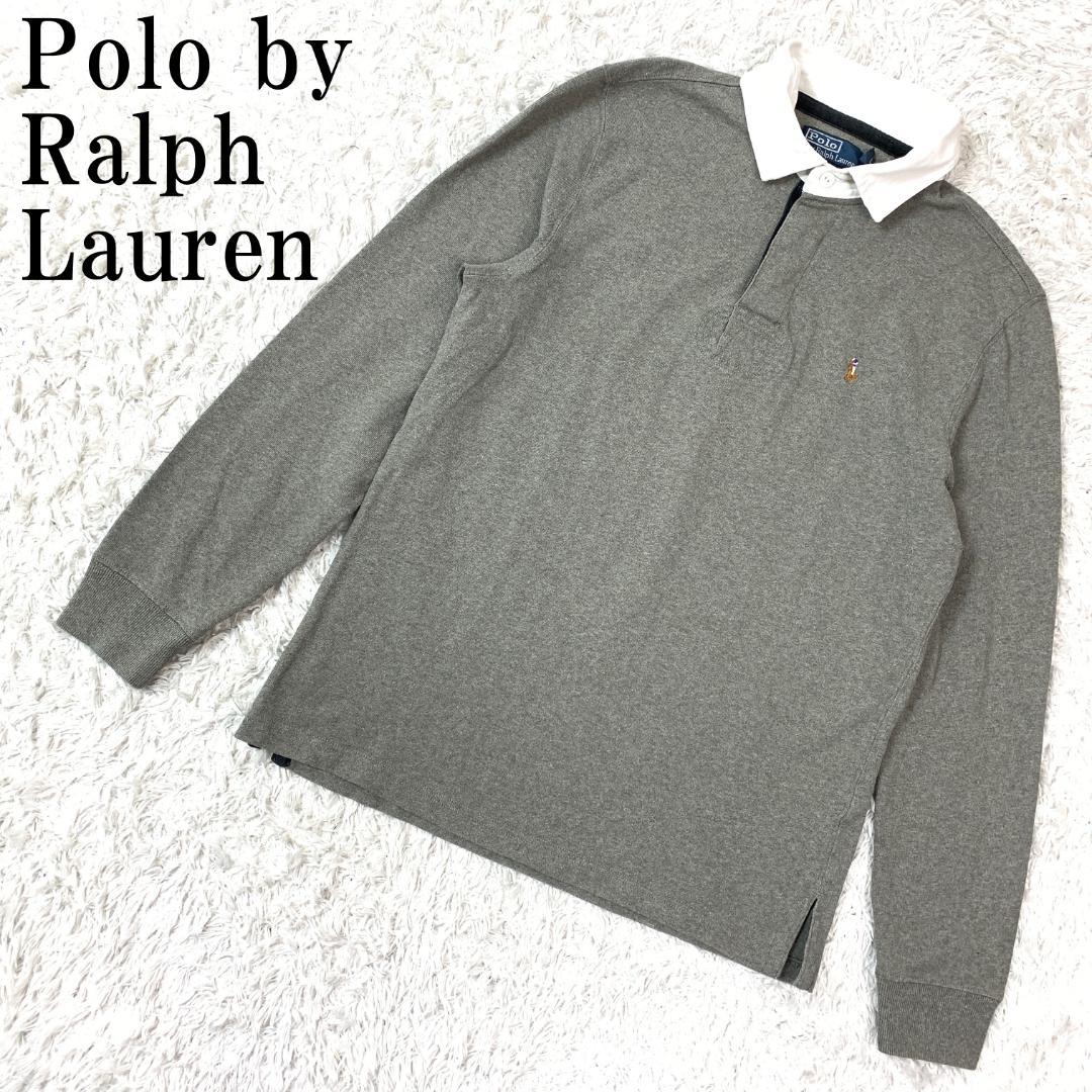 ポロバイラルフローレン ラガーシャツ グレー M B3182