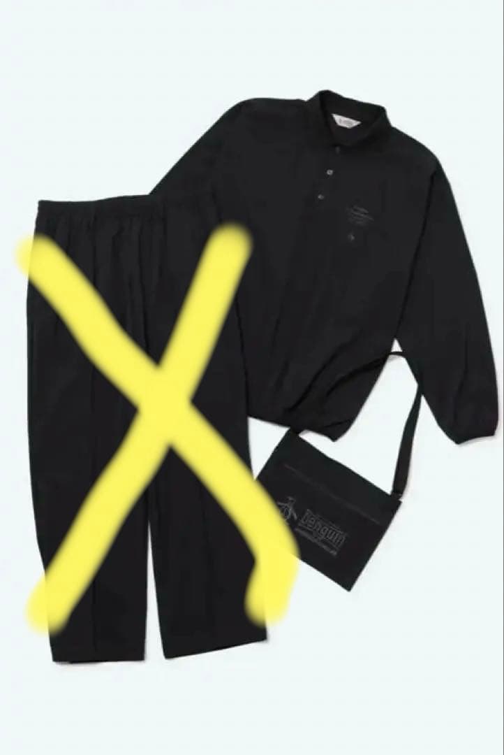 PENGUIN ポロシャツブラック