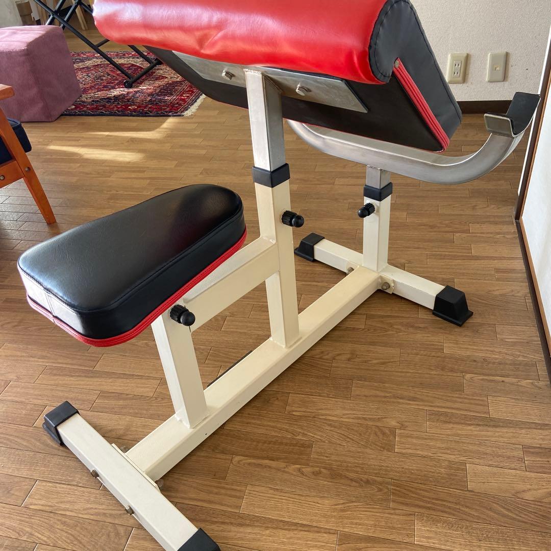 BODYMAKER プリチャーカールベンチ　アームカールトレーニングベンチ