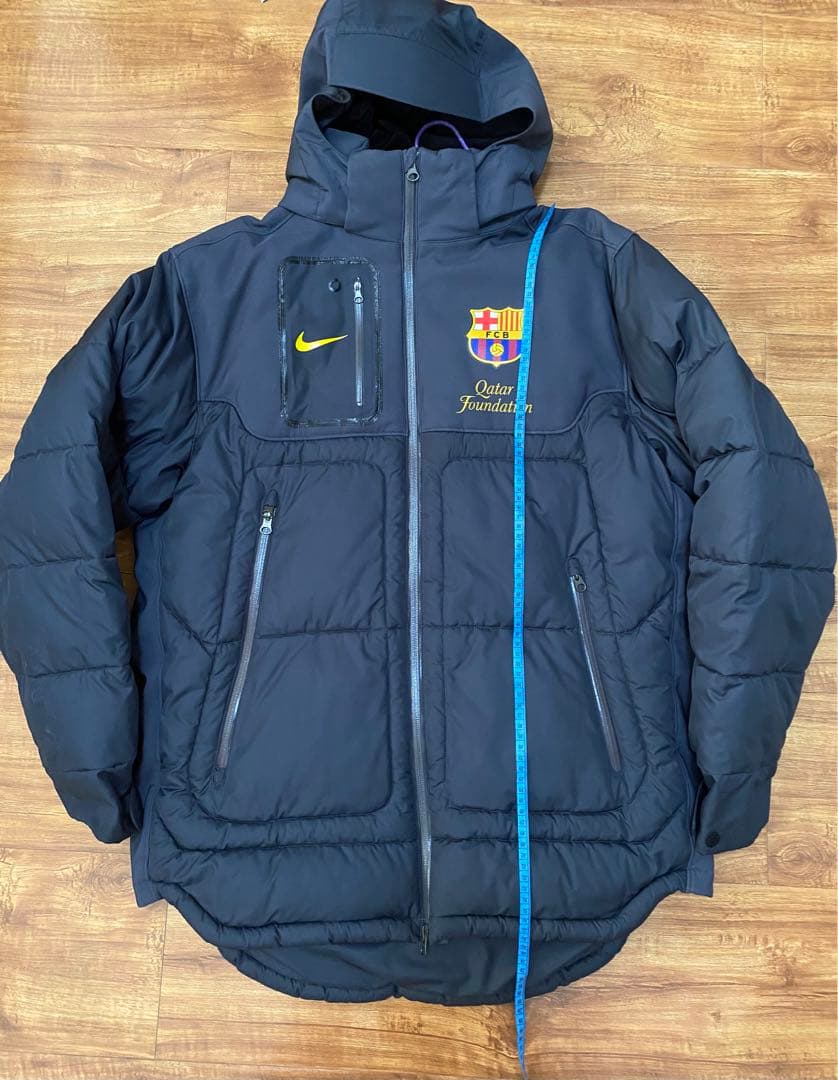 Nike FCBarcelona メッシ&グアルディオラ 支給品ベンチコート古着