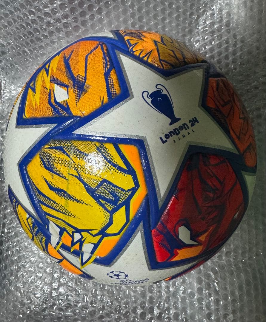 デ*ル様 【実使用】チャンピオンズリーグ　公式球　マンチェスターシティ 対 コペ