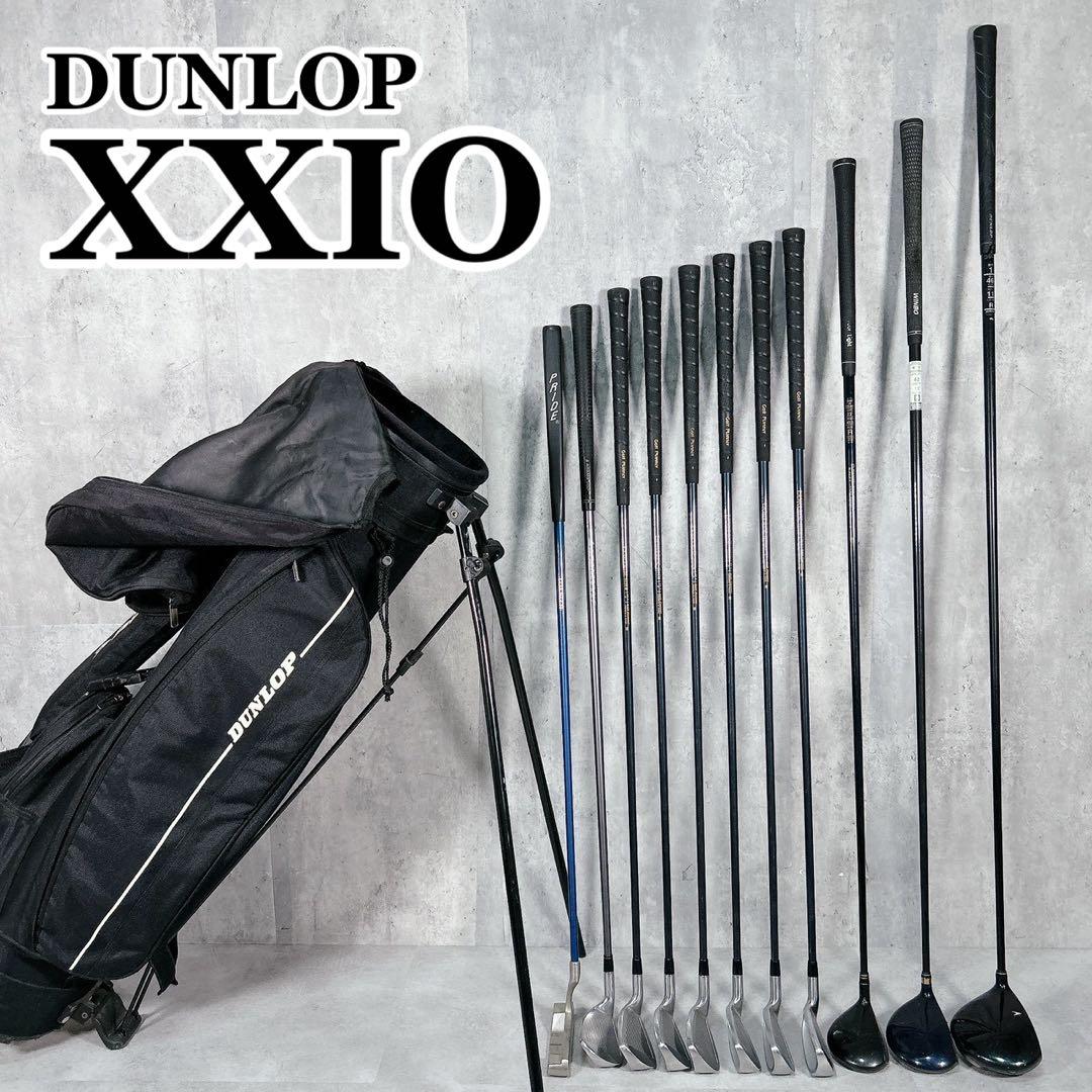 X899 ゼクシオ 他 ゴルフクラブ メンズ フルセット 黒 スタンド 初心者
