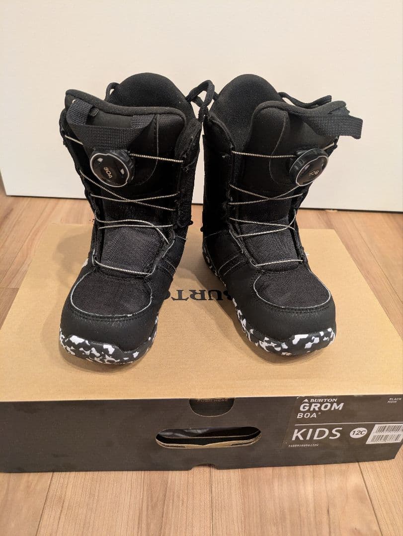 【美品】BURTON GROM BOA バートングロムボア　18.5cm キッズ