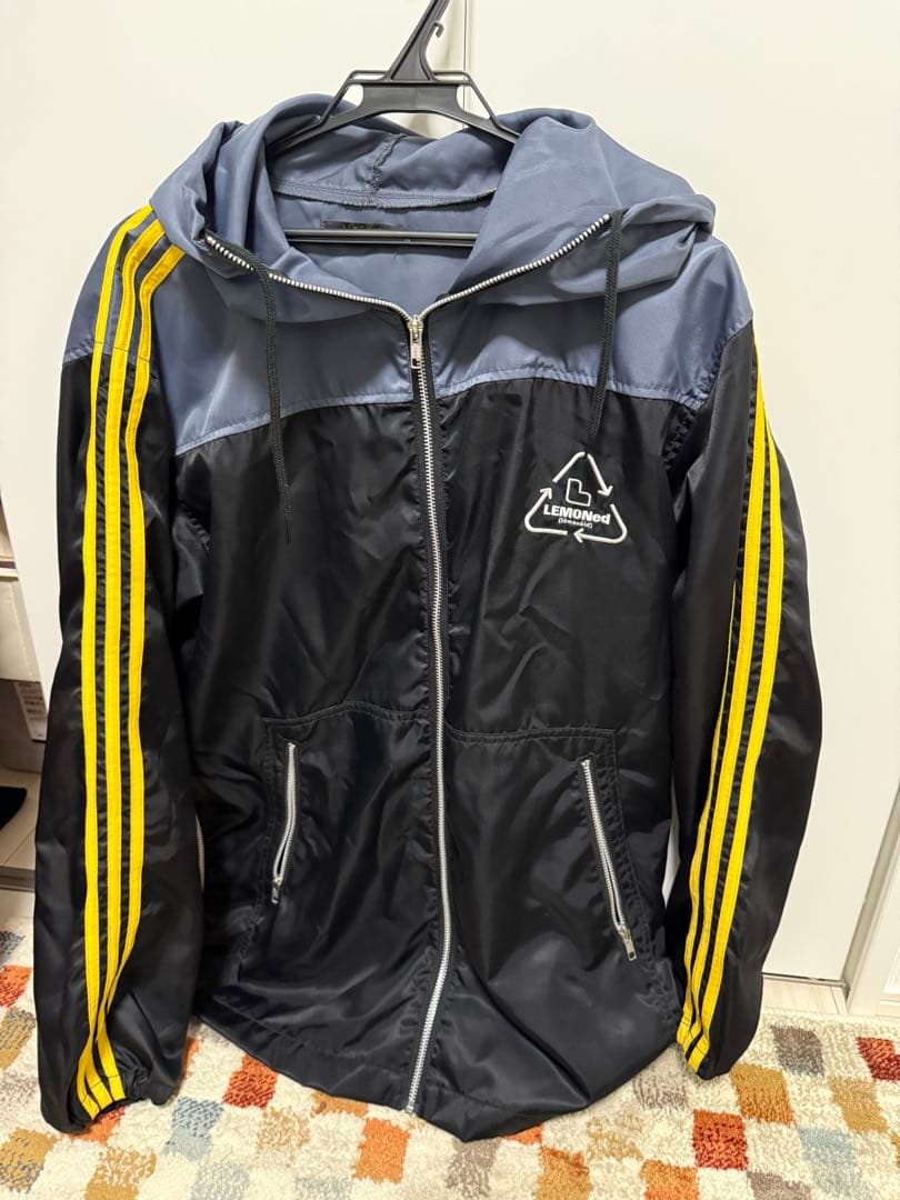 LEMONed hide ラインパーカー　3
