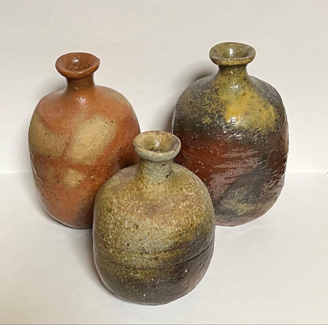 特選品　安倍安人　備前徳利