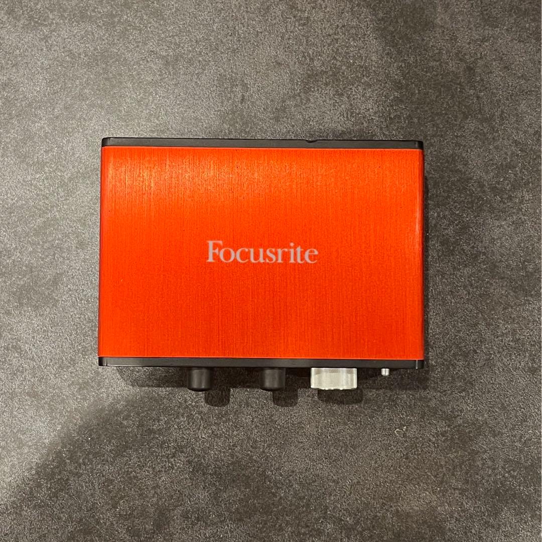 DTM・DAW Focusrite Scarlett solo 2in2out