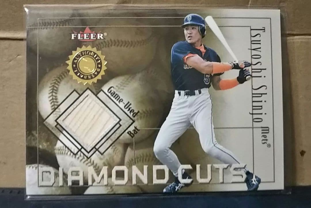 新庄 MLB プロ野球 バットカード