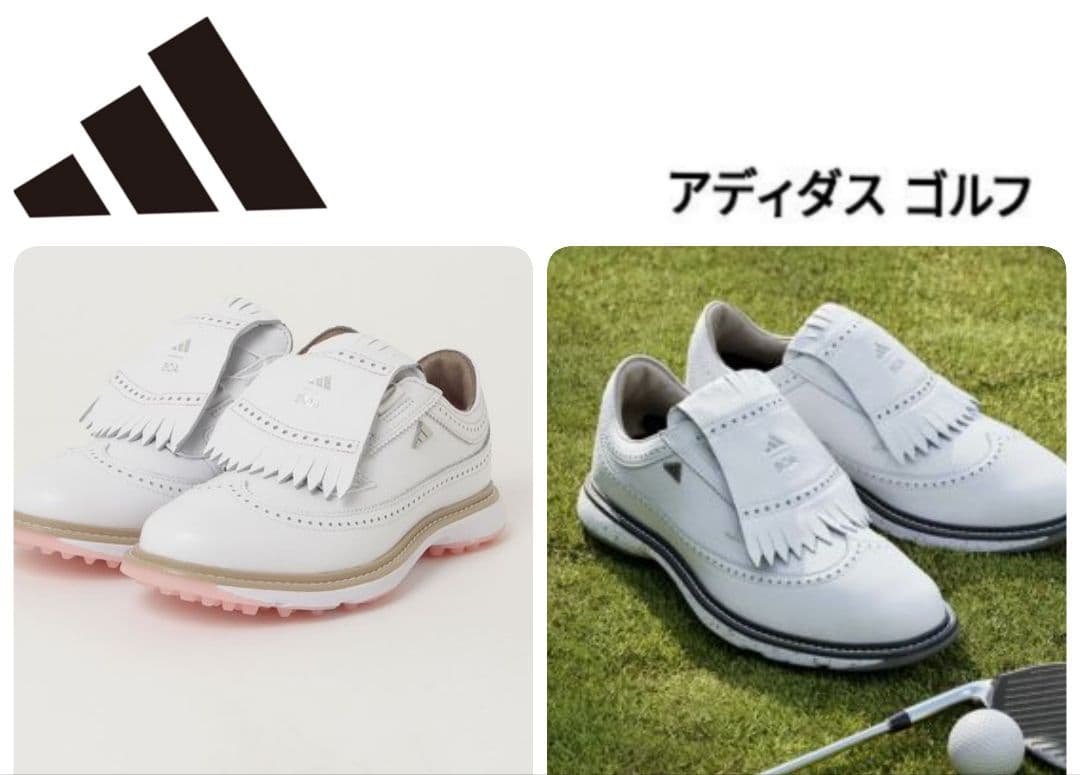 adidas ヘリテージ スパイクレス ゴルフシューズ