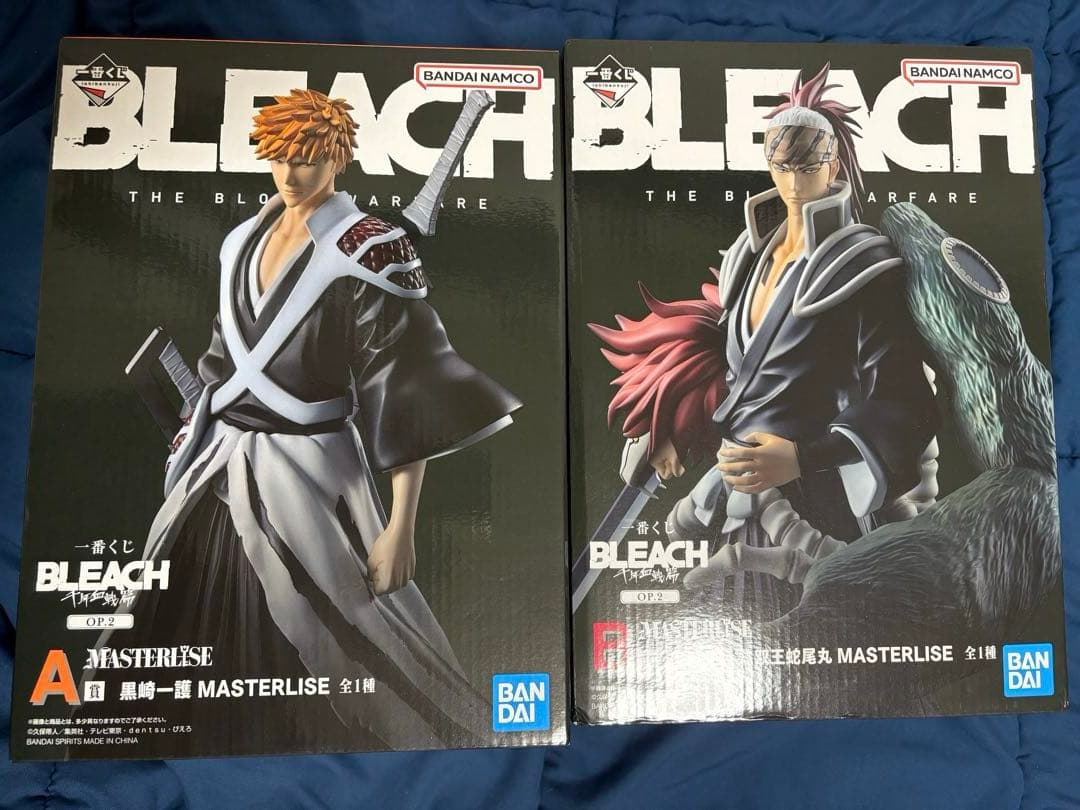 BLEACH MASTERLISE 黒崎一護 阿散井恋次2体セット