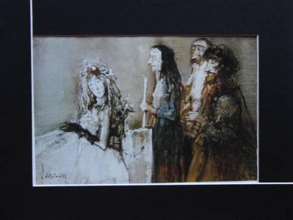 ジャンセン、人形、レゾネより、希少、版上サイン、新品額装