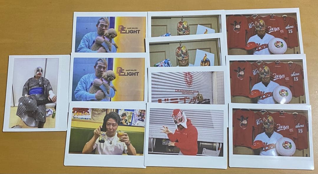 ドラゴンゲーワイドチェキ 無所属セット