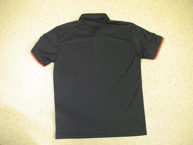 65455　ルコック　ポロシャツ　紺色　XO