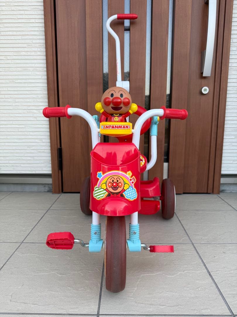 それいけ！アンパンマン オールインワンUPII 折りたたみ 三輪車　クリスマス