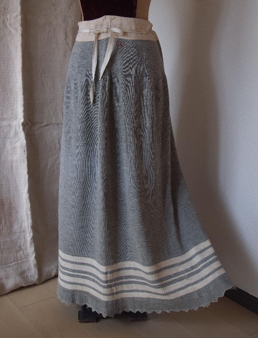 コットン ニット アンダースカート ペチコート 1930年 時代衣装/K415