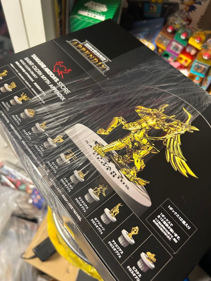 【新品・未開封】聖闘士聖衣神話APPENDIX 黄金聖衣オブジェ 12個セット
