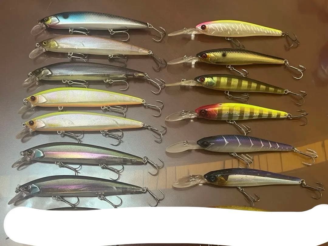 ジャッカルルアーセット リレンジ110 ダウズビドー 13個セット