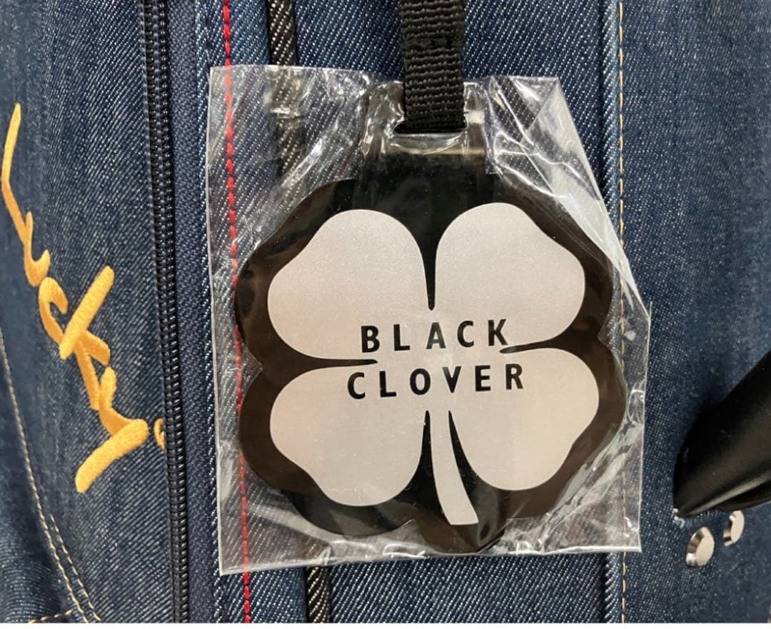 新品同様！訳あり！ブラッククローバー BLACK CLOVER キャディバッグ