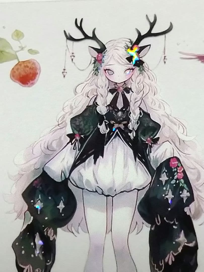 廃盤品✩1131▶迷野仙踪(贝壳光)明镜台切り売り海外人物女の子AIマステ