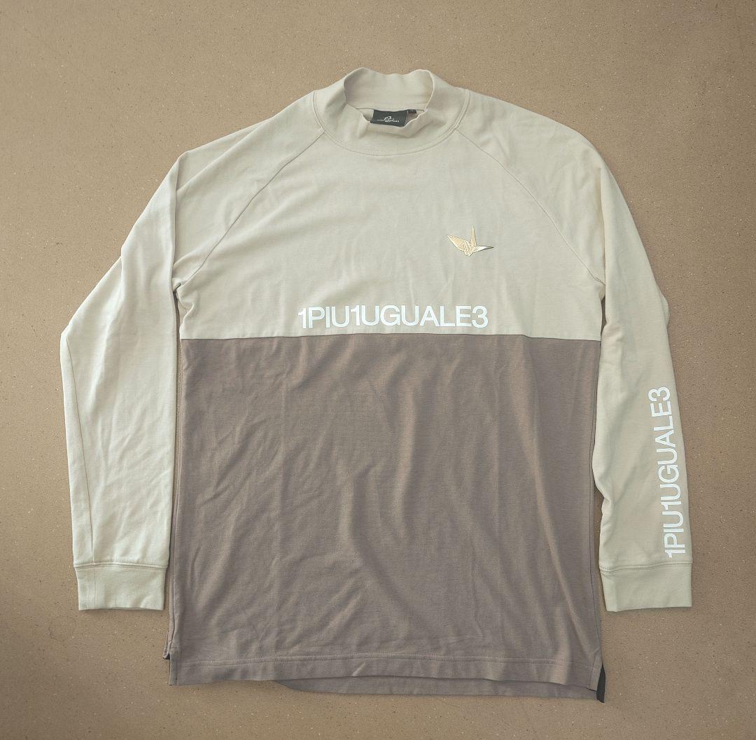 1PIU1UGUALE3 GOLF ロングスリーブ モックネック IV