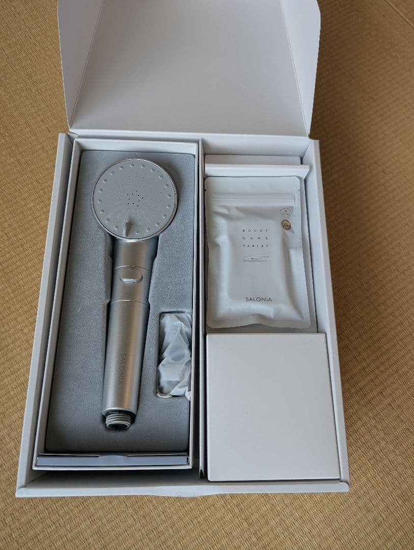 SALONIA シルバー シャワーヘッド