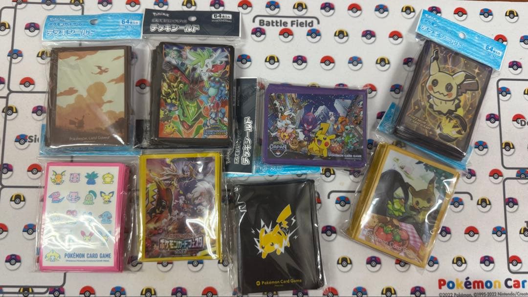 希少スリーブ追加ポケモンカード　サトシのピカチュウ未開封　ミュウツーの逆襲未開封