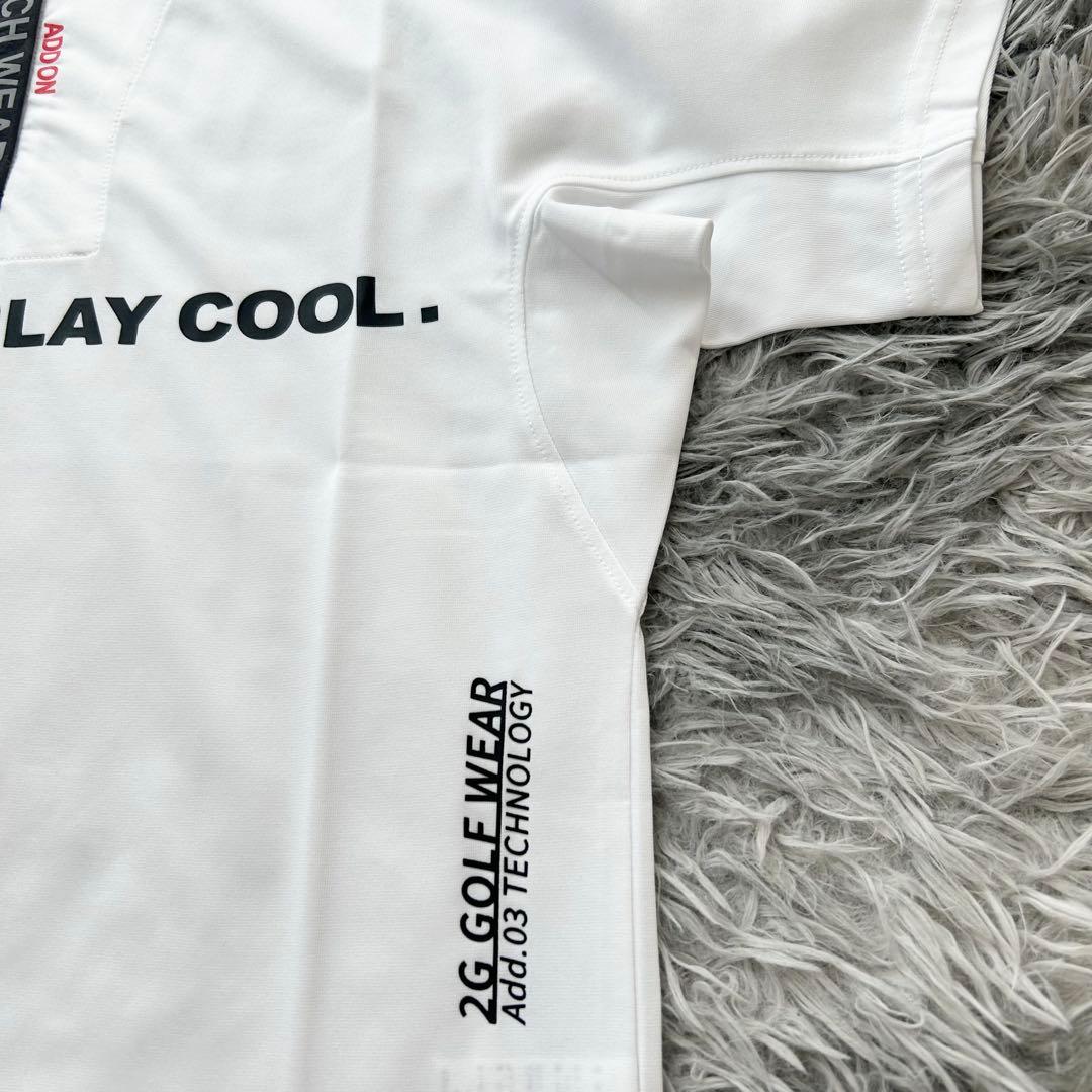 新品 PING ピン　セットアップ　半袖シャツ　ハーフジップ　パンツ　Mサイズ