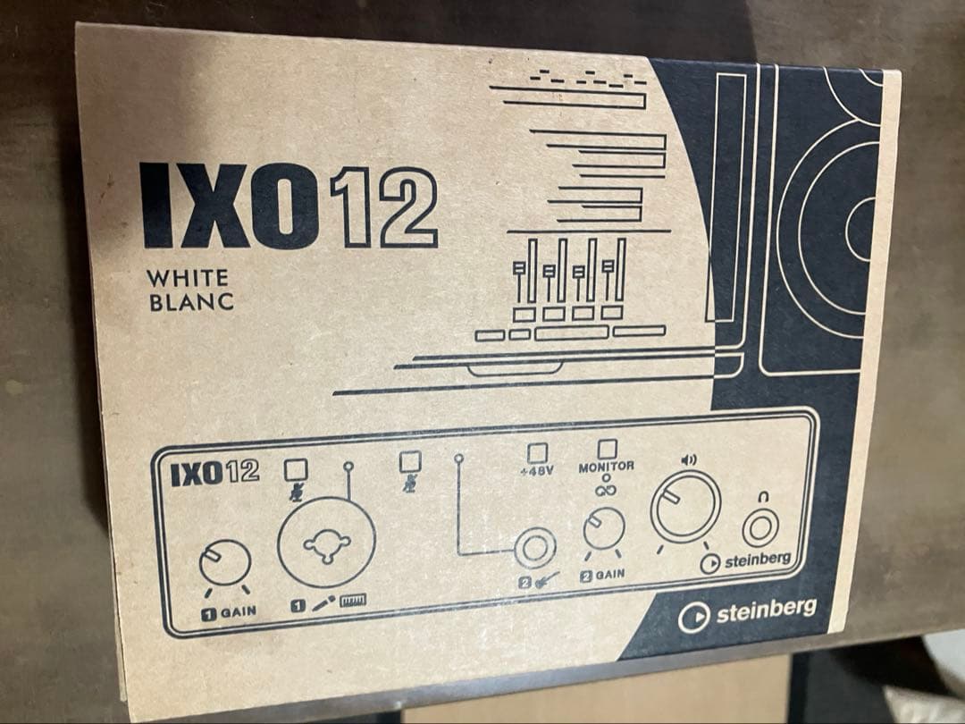 【DLコード未使用】Steinberg IXO12 オーディオインターフェイス