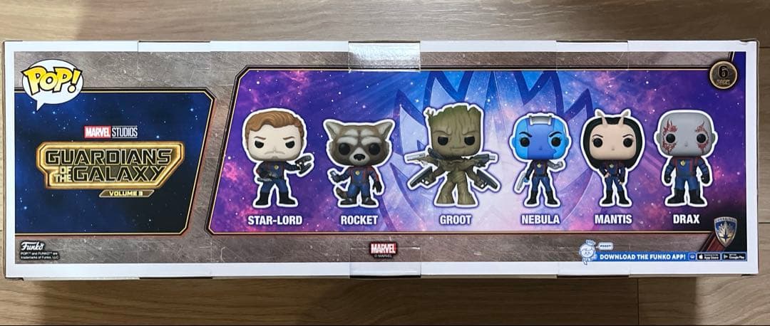 【超希少】ガーディアンズ オブ ザ ギャラクシー Funko 6 Pack