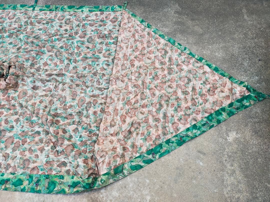 【デッドストック】トルコ軍幕 ２枚セット パップテント ⑤・⑥