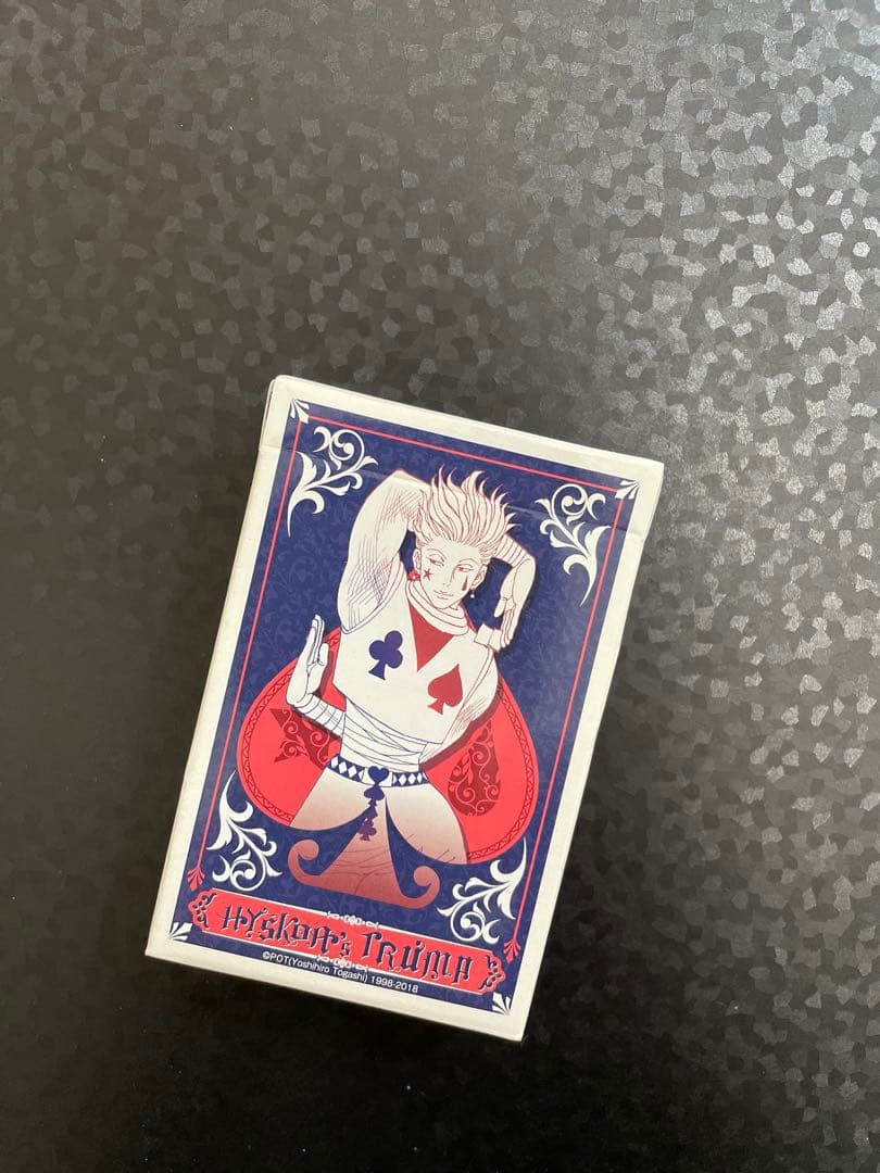 HUNTERXHUNTER　創刊50周年記念　ジャンプ展　ヒソカ　トランプ