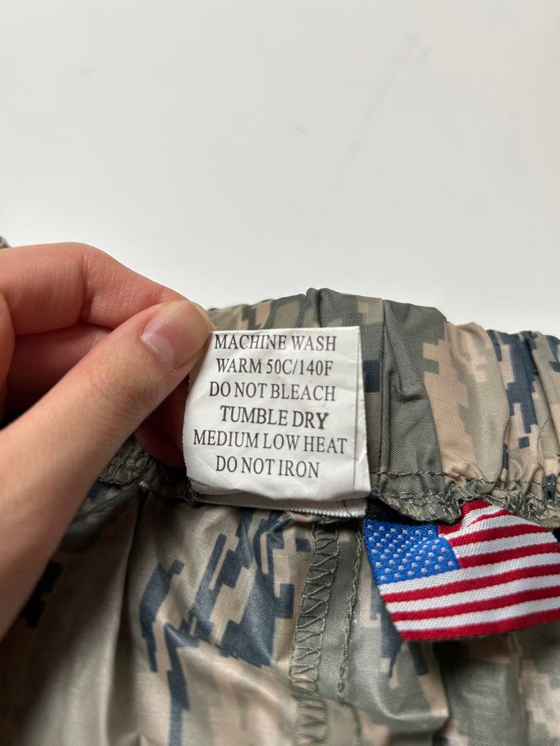 米軍　デジタルカモ　フード　ミリタリージャケット/カーゴパンツセットアップ　M