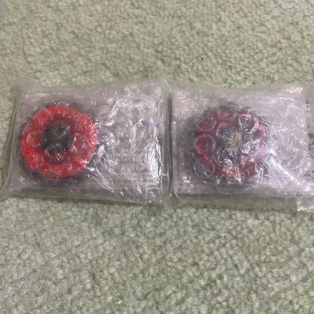 メタルファイトベイブレード優勝景品　ダークヴォルフ　ガンメタVer 赤　オレンジ