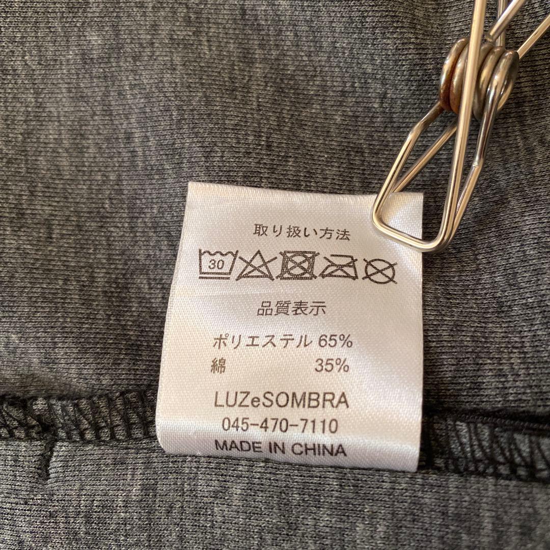 LUZeSOMBRA 　ルースイソンブラ　RIO フォト スウェット　黒　XL