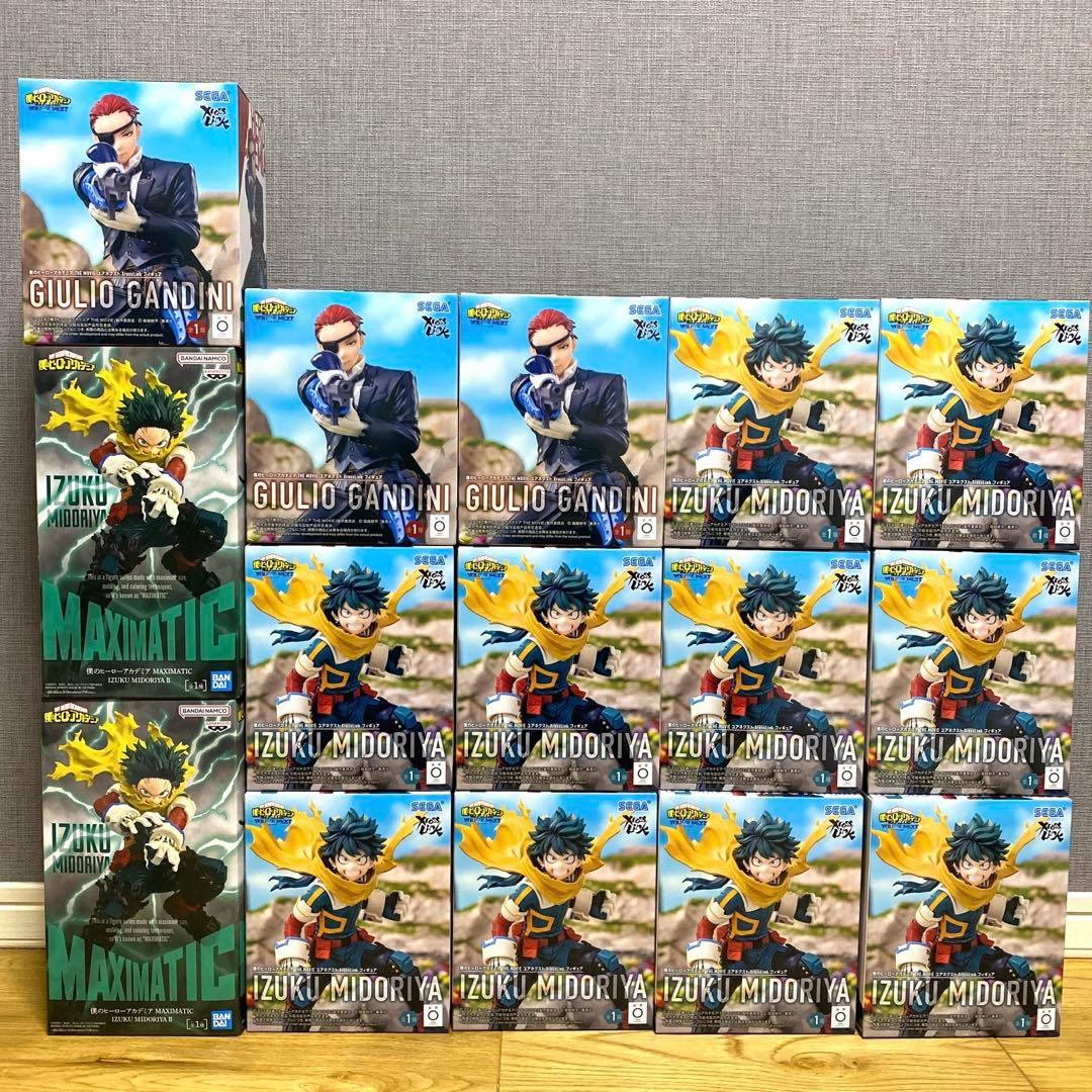 15箱 ヒロアカ MAXIMATIC XrossLink緑谷出久 ジュリオ