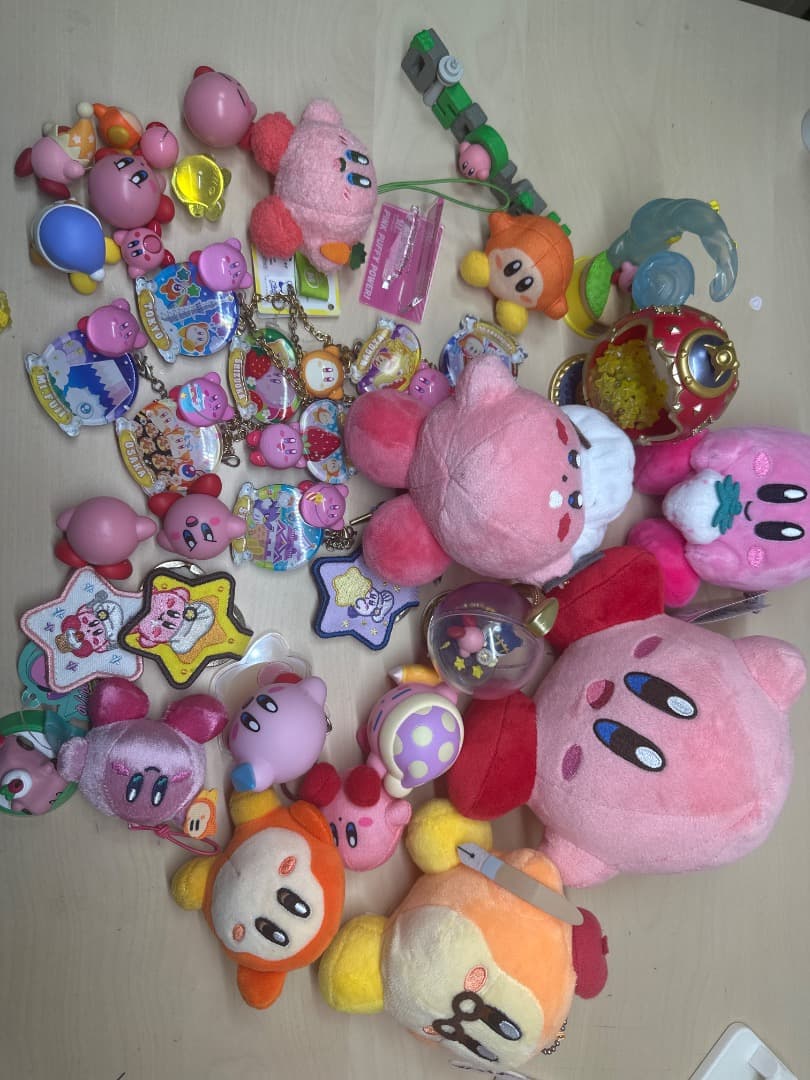 カービィ ストラップ・ぬいぐるみセット