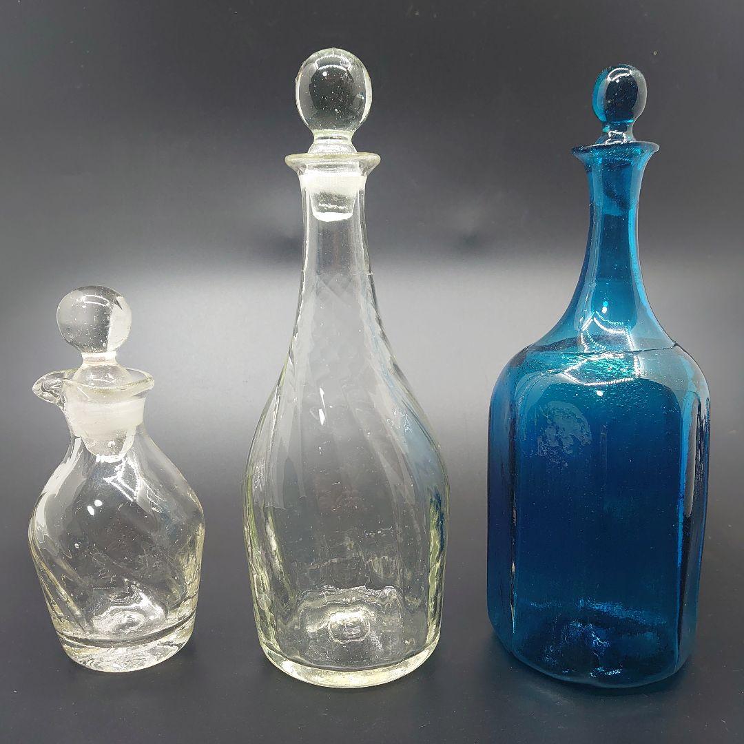 【倉敷ガラス】小谷眞三作 吹きガラス3点セット（２）