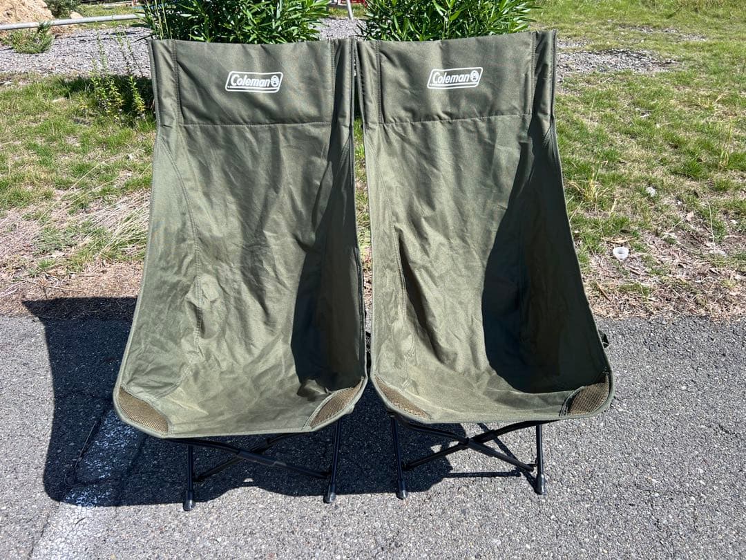 Coleman コールマン　ヒーリングチェアNX HB（オリーブ） 2脚セット