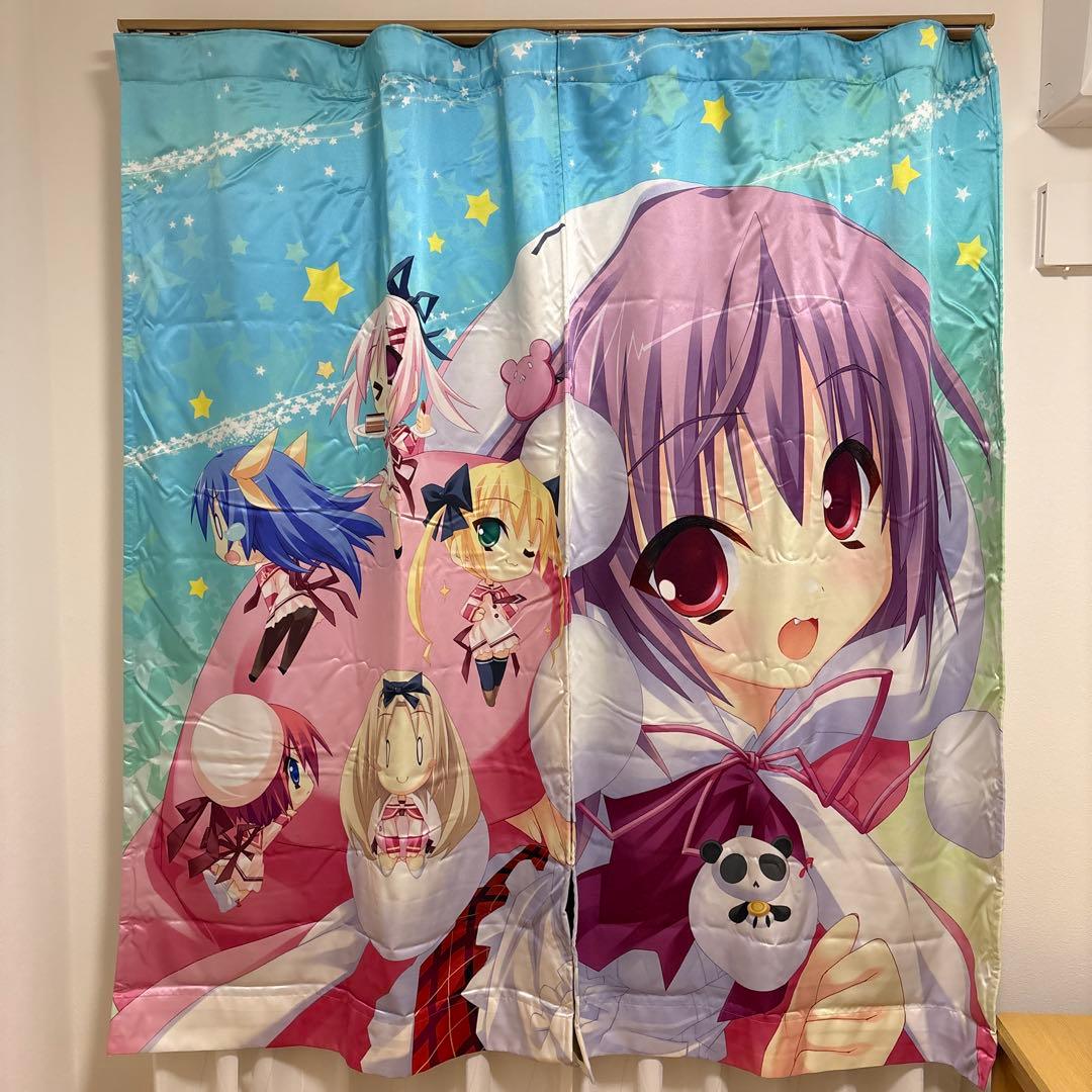 【ティンクル☆くるせいだーす】遮光カーテン　タッセル付