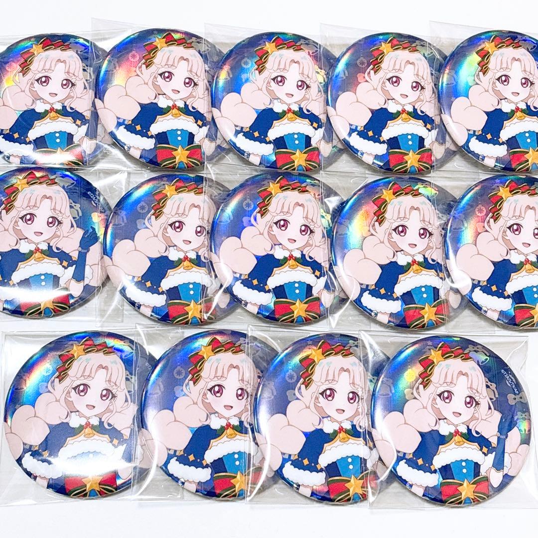 ひみつのアイプリ イオン ポップアップ クリスマス タマキ 缶バッジ