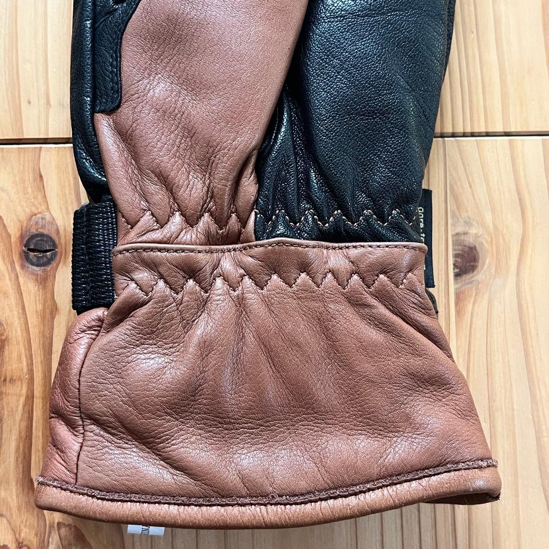 一度使用の美品　ヘストラ　ミトングローブ　スリーフィンガー　ゴアテックス　6