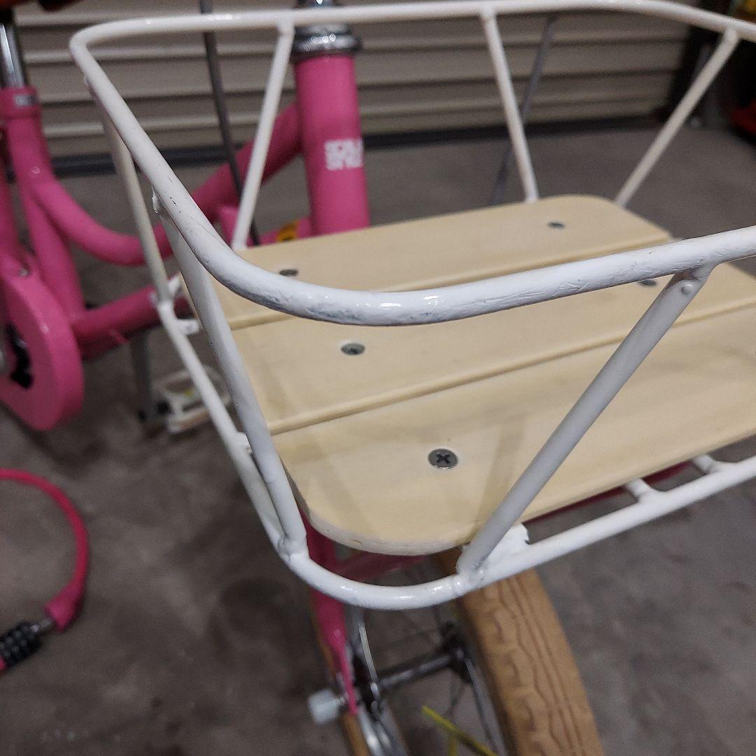 【美品】子供用自転車 ピンク 16インチ