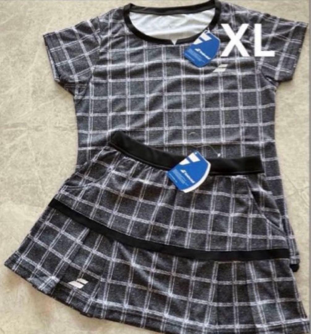 新品　バボラテニスウェア　レディース　セットアップ　XL