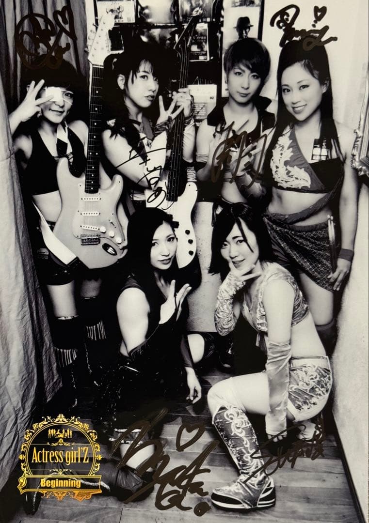 【貴重品】Actwres girl'Z集合 女子プロレス ポートレート