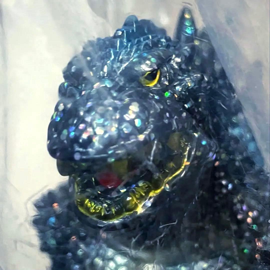 【未開封】■マルサン ゴジラ'99 ソフビ ダークスパークル ラメ 'ver