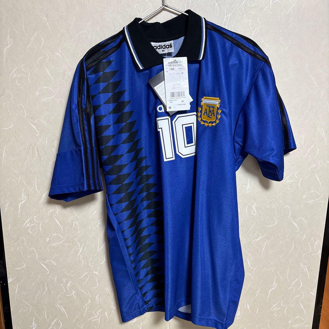 サッカー　ユニフォーム　アルゼンチン代表　94 away タグ付