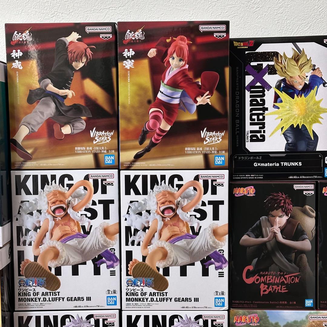 31点 呪術廻戦 ドラゴンボール ナルト 銀魂 プライズフィギュアまとめ売り