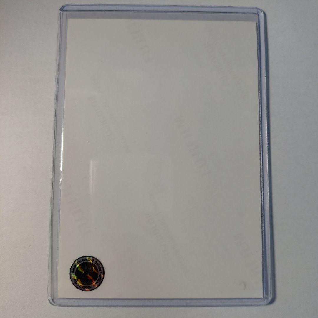 NMB48 青原優花 直筆生写真