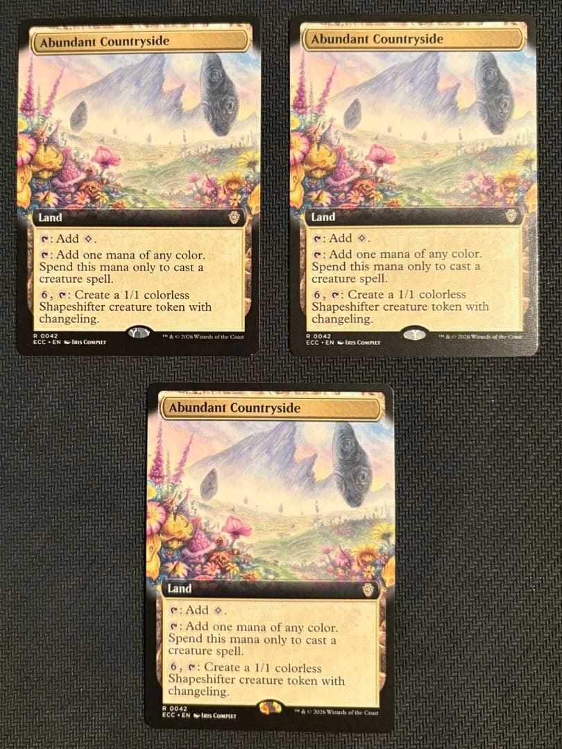 Abundant Countryside 拡張アート 3枚セット