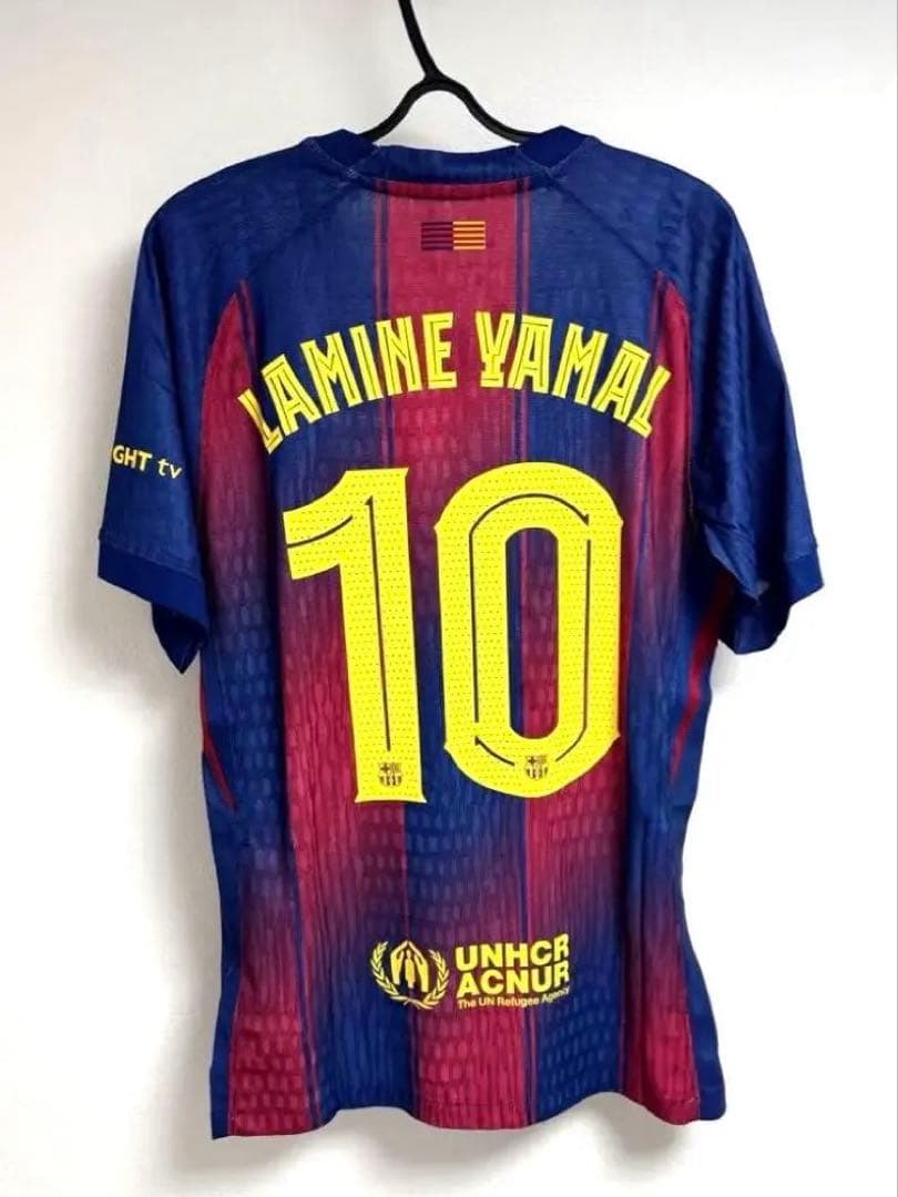 25-26 FC バルセロナ ラミン ヤマル ユニフォーム CL 仕様
